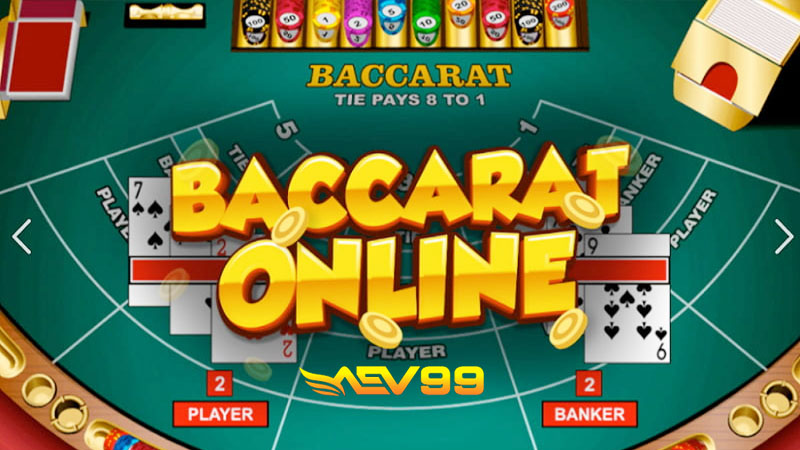 Baccarat tại AEV99 được thiết kế đẹp mắt